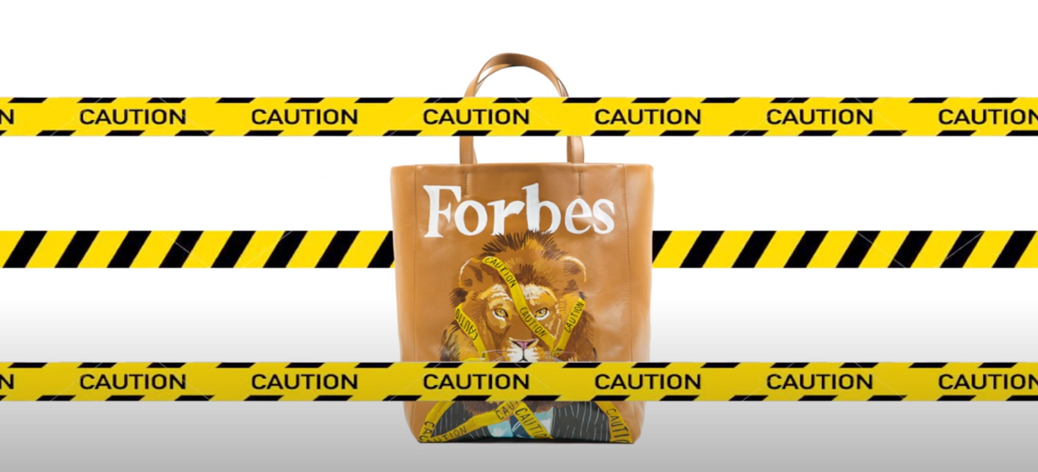 Bolso Tote Bag - Caution