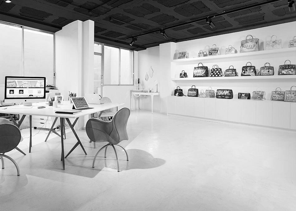 Showroom de Anna Cortina ArtMeetsFashion de Barcelona