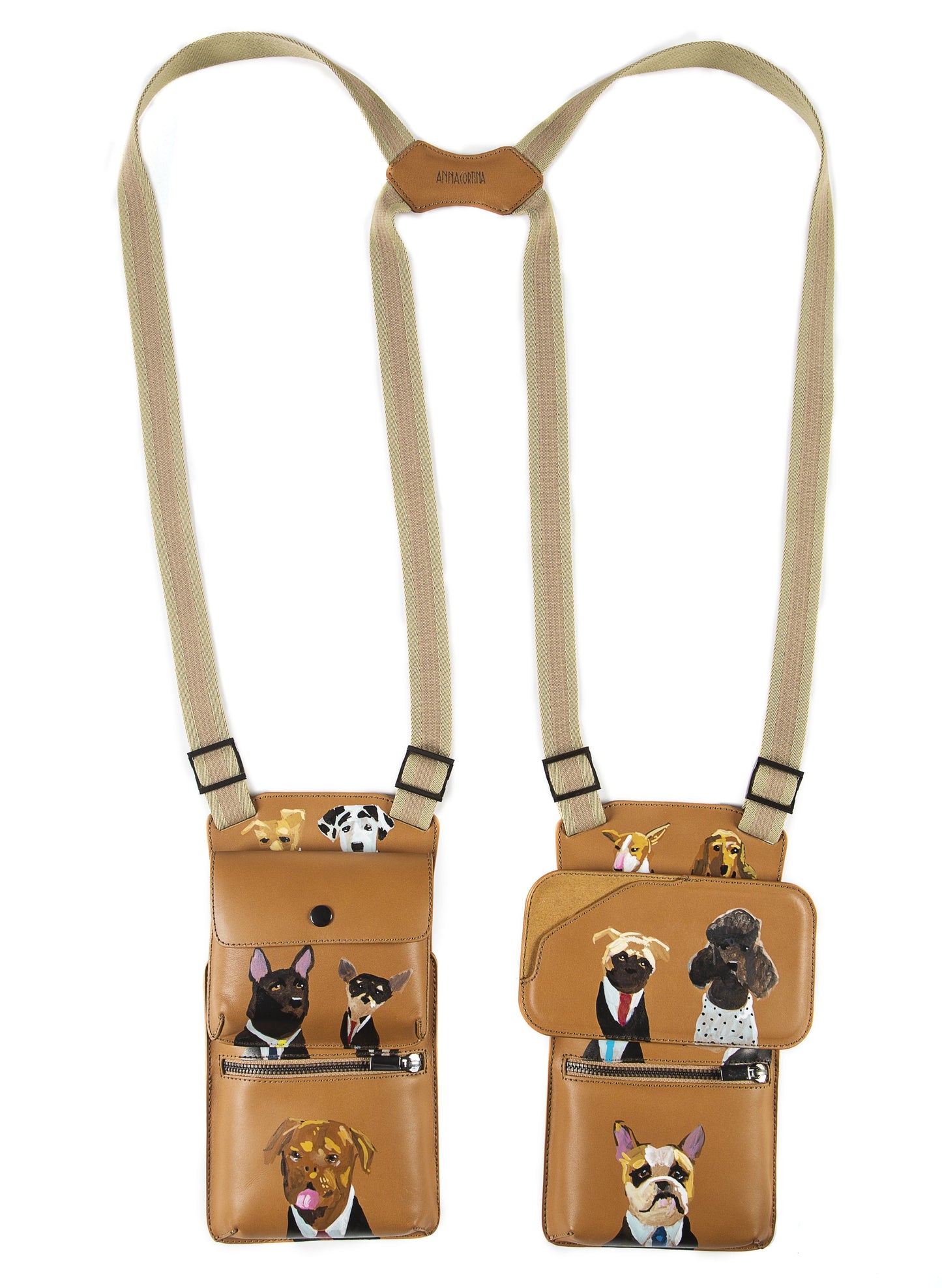 Harness Bag - Dog's Assembly - Anna Cortina #ArtMeetsFashion