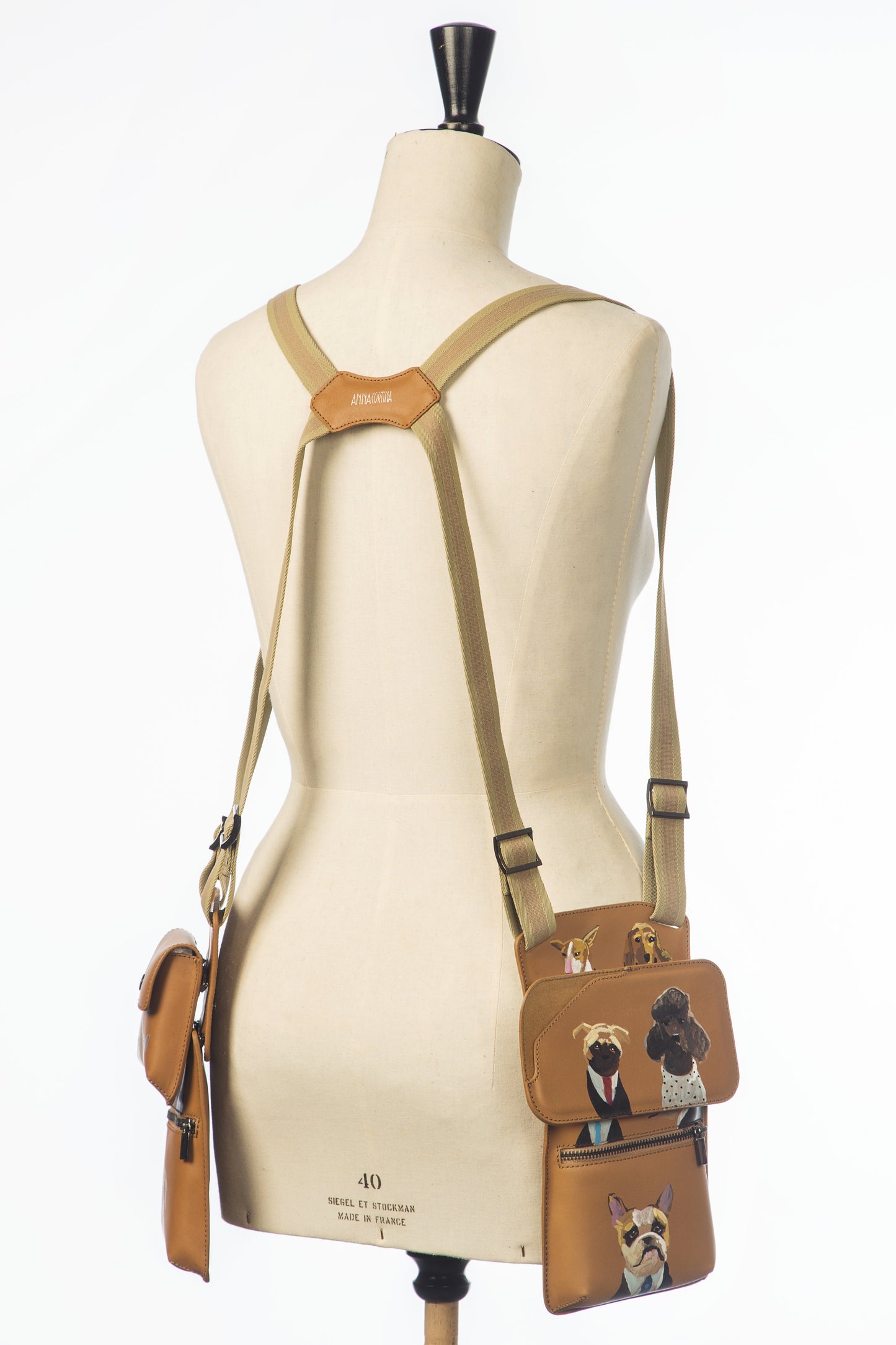 Harness Bag - Dog's Assembly - Anna Cortina #ArtMeetsFashion