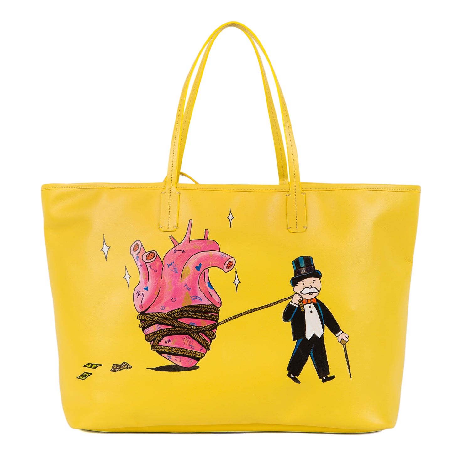 Lulu Bag- Wealth is Within You - Anna Cortina #ArtMeetsFashion