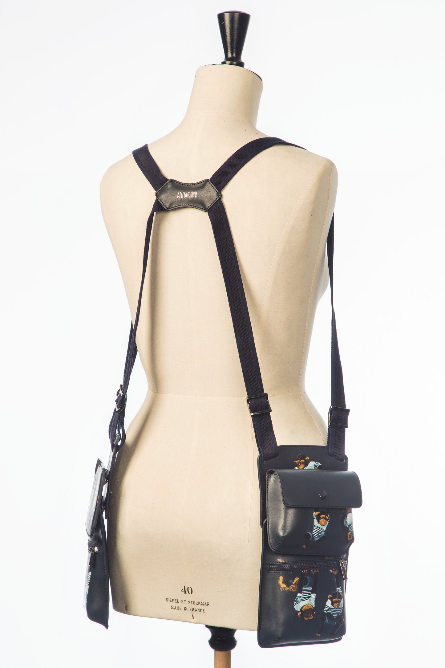 Harness Bag - Go Monkey - Anna Cortina #ArtMeetsFashion