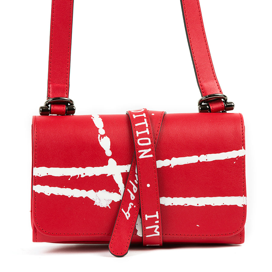 Survival Bag - I am Limited Edition Red - Anna Cortina #ArtMeetsFashion