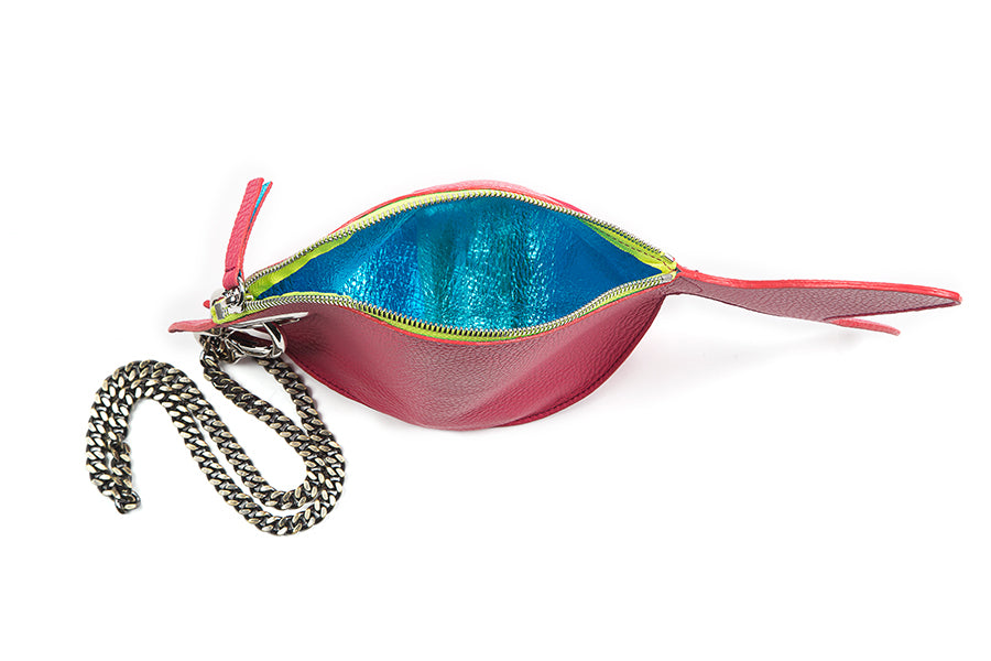 Fish Bag - Rosa - Anna Cortina #ArtMeetsFashion