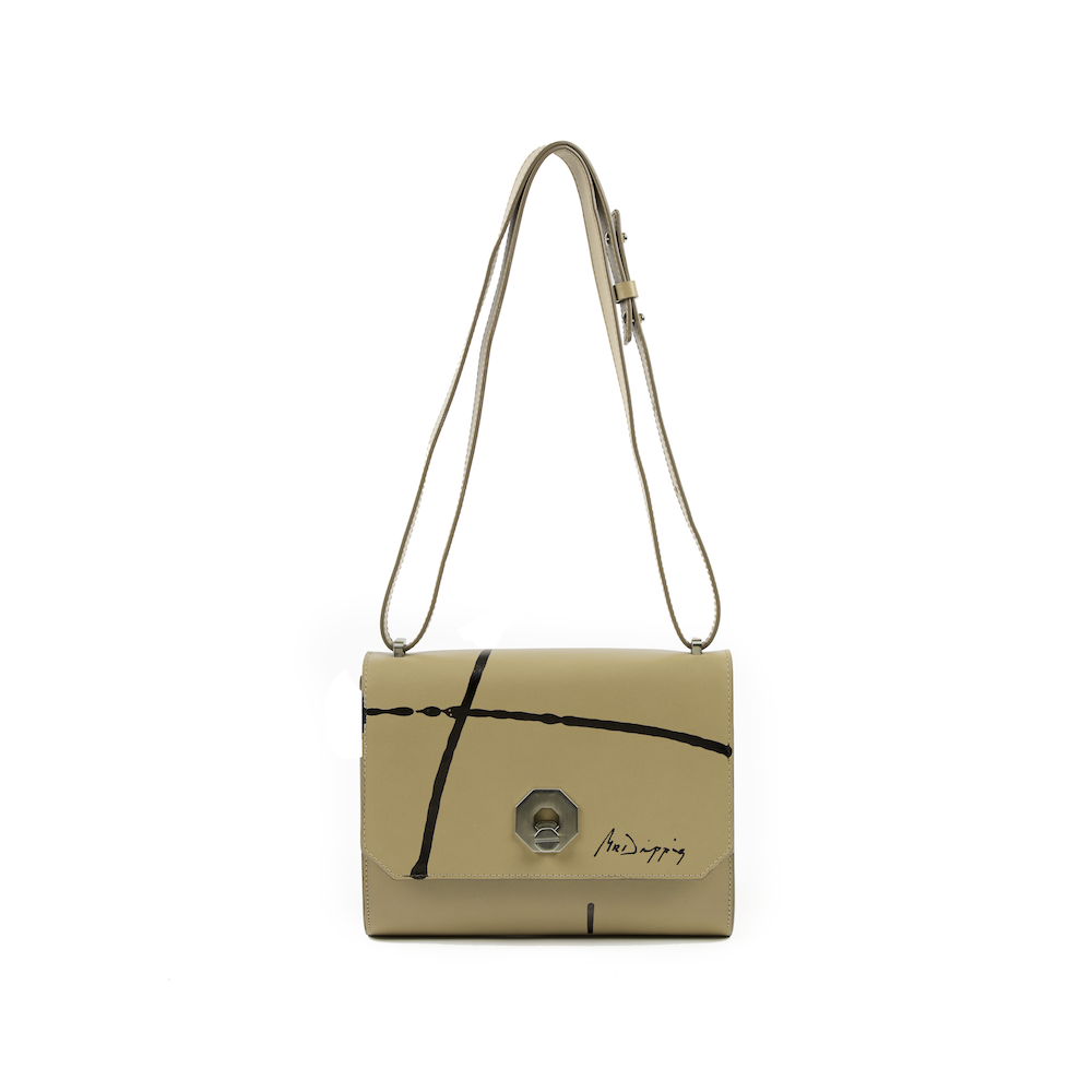 Mariona Bag - Dripping sobre Earth - Anna Cortina #ArtMeetsFashion
