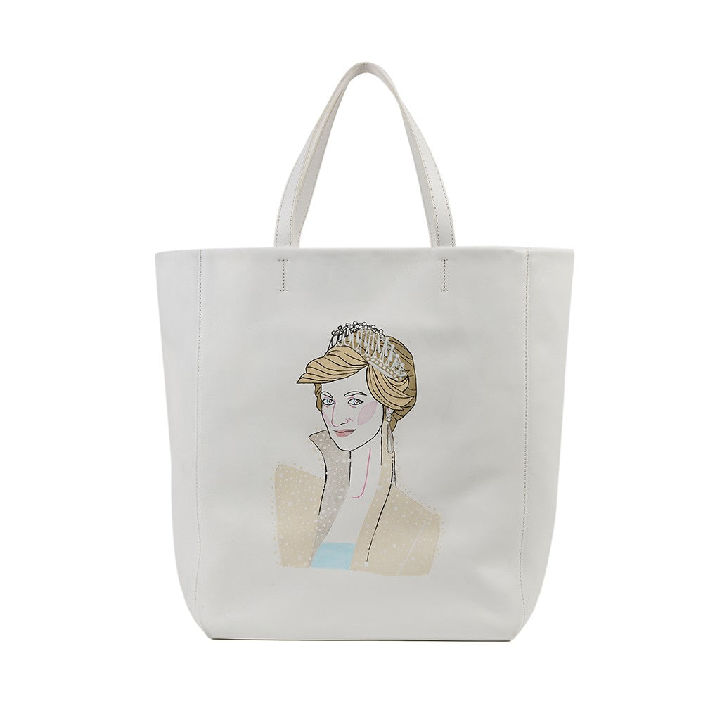 Tote Bag - Lady Di - Anna Cortina #ArtMeetsFashion