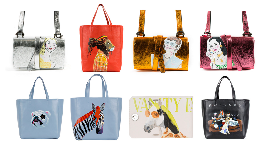 BOLSOS ANNA CORTINA #ARTMEETSFASHION INSPIRADOS EN ARTISTAS MUSICALES