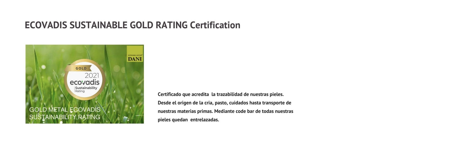 ecovadis sustainability certificate