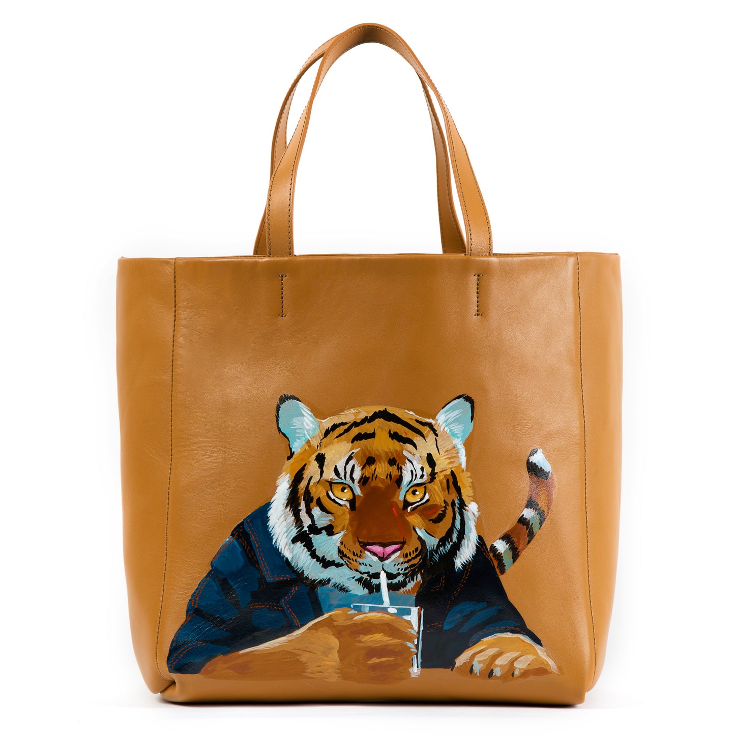 Tote Bag - At the bar - Anna Cortina #ArtMeetsFashion