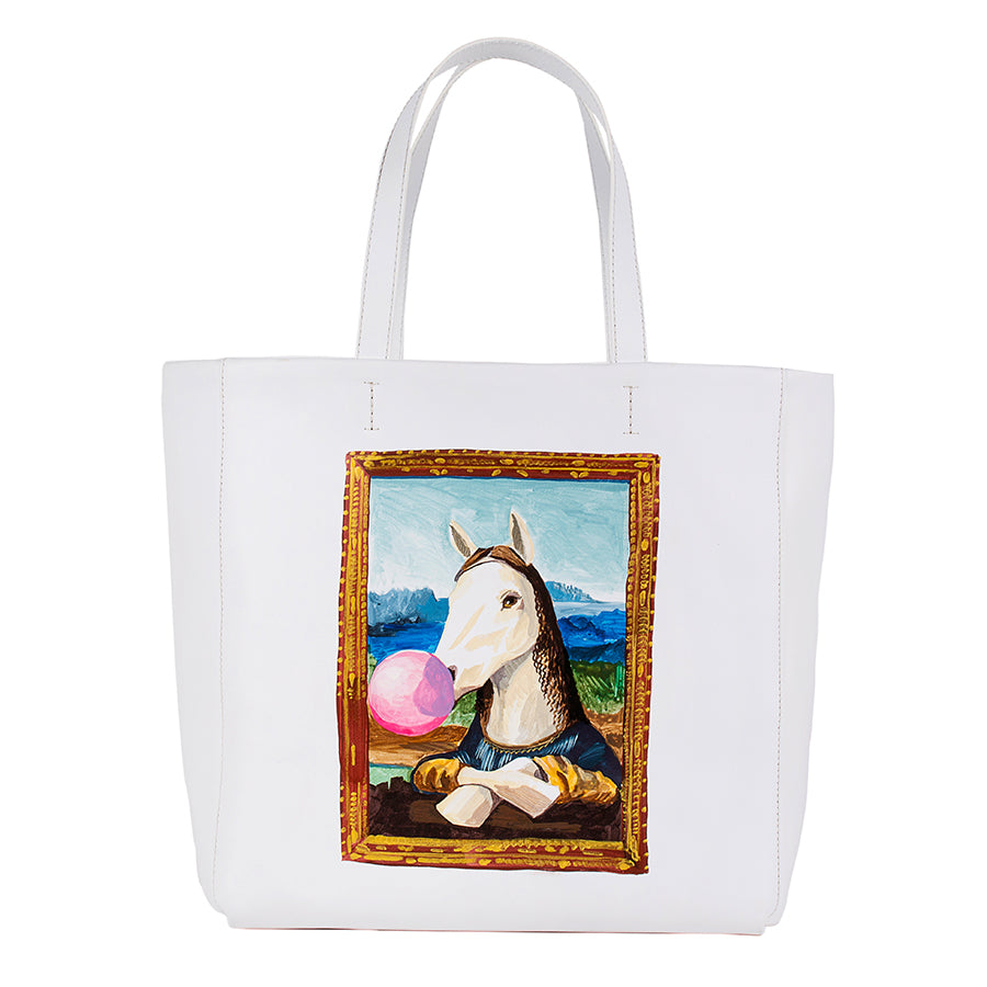 Tote Bag - Bubble Horselisa - Anna Cortina #ArtMeetsFashion