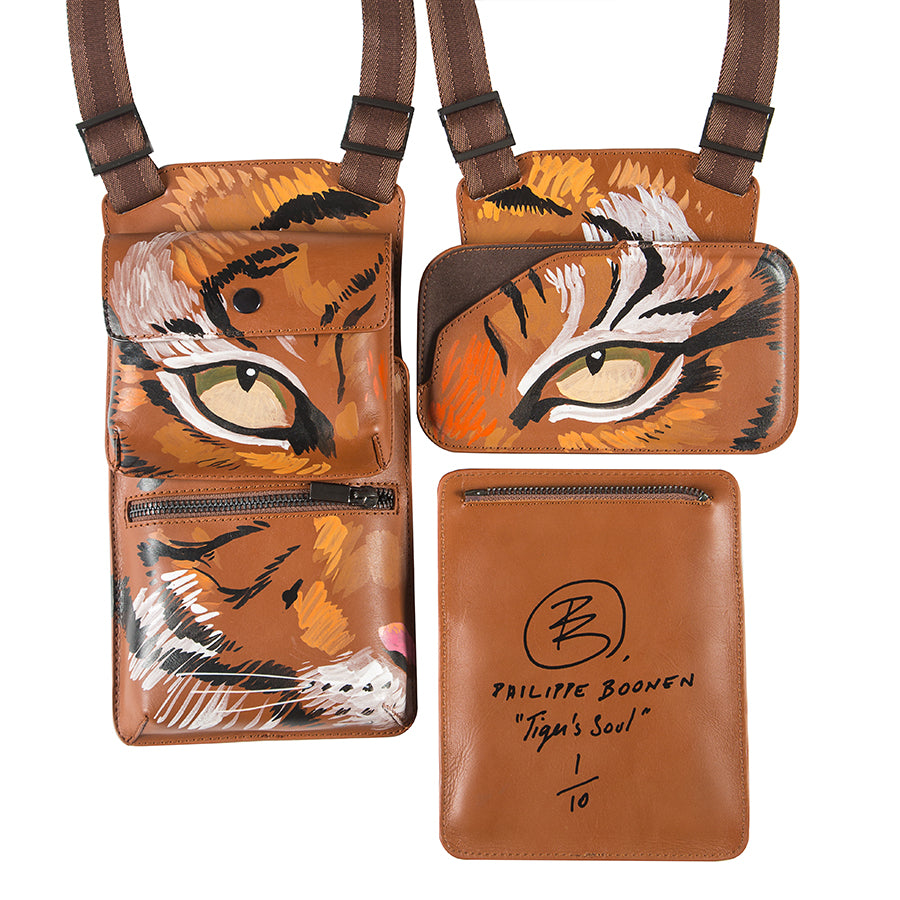 Harness Bag - Tiger's Soul - Anna Cortina #ArtMeetsFashion