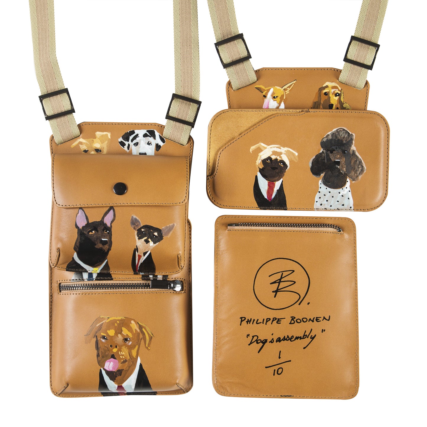 Harness Bag - Dog's Assembly - Anna Cortina #ArtMeetsFashion