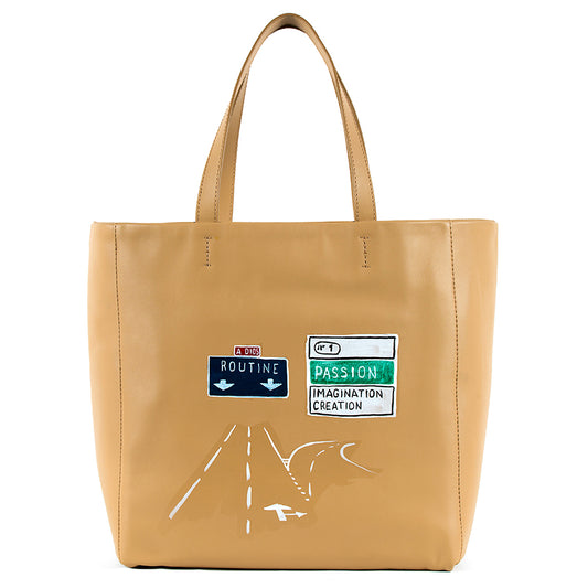 Tote Bag - Get Out - Anna Cortina #ArtMeetsFashion