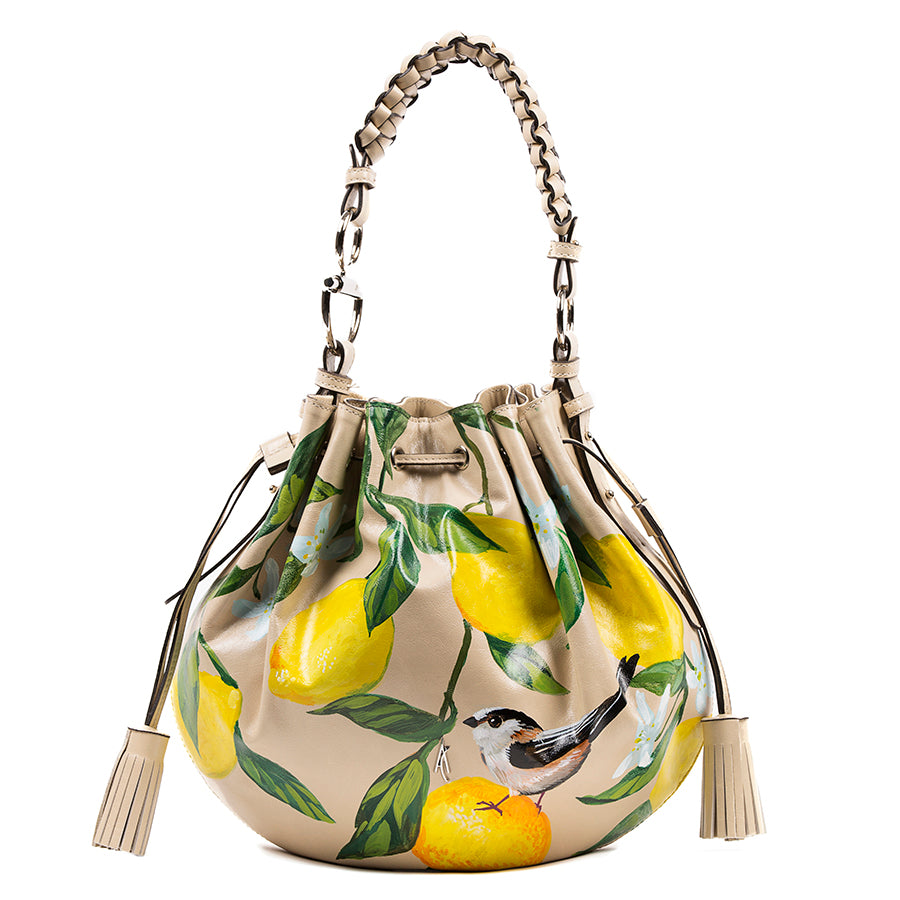 Appaloosa Bag - Limoncello - Anna Cortina #ArtMeetsFashion