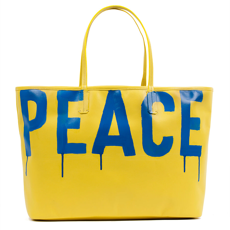 Lulu Bag - Peace - Anna Cortina #ArtMeetsFashion