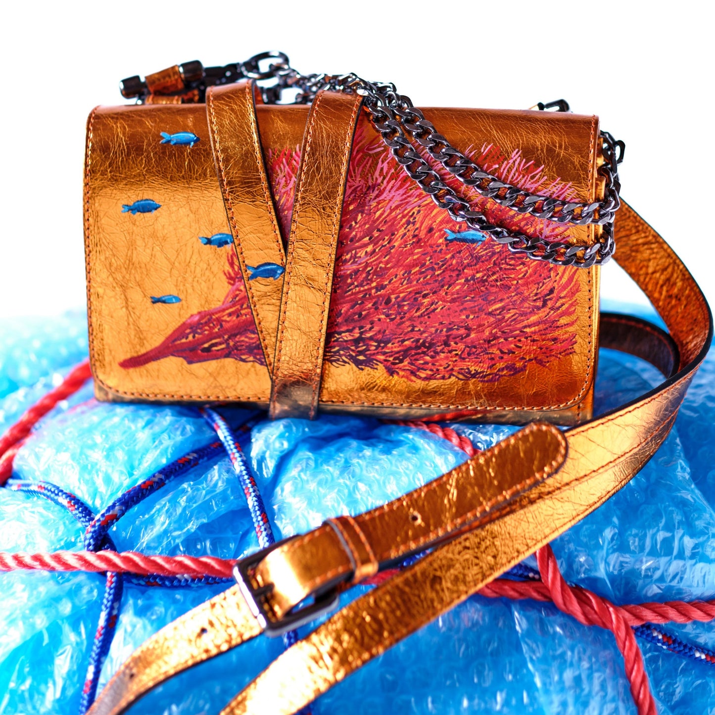 Survival Bag - Great Reef - Anna Cortina #ArtMeetsFashion