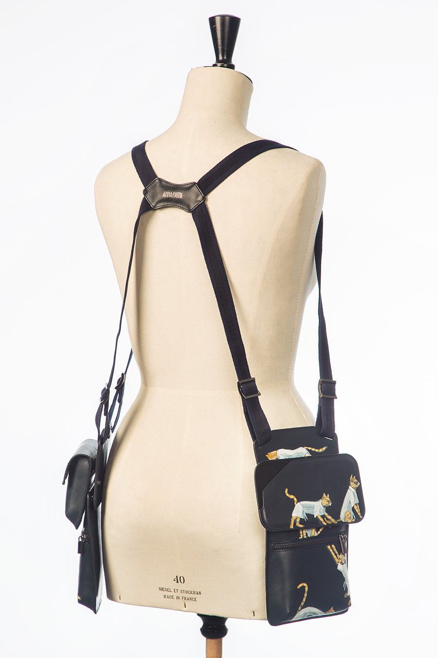 Harness Bag - House Cat - Anna Cortina #ArtMeetsFashion