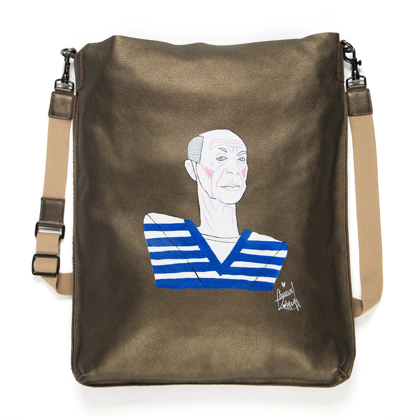 Nacho Bag M - Picasso - Anna Cortina #ArtMeetsFashion