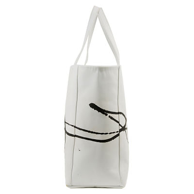 Tote Bag - Negro sobre Blanco - Anna Cortina #ArtMeetsFashion