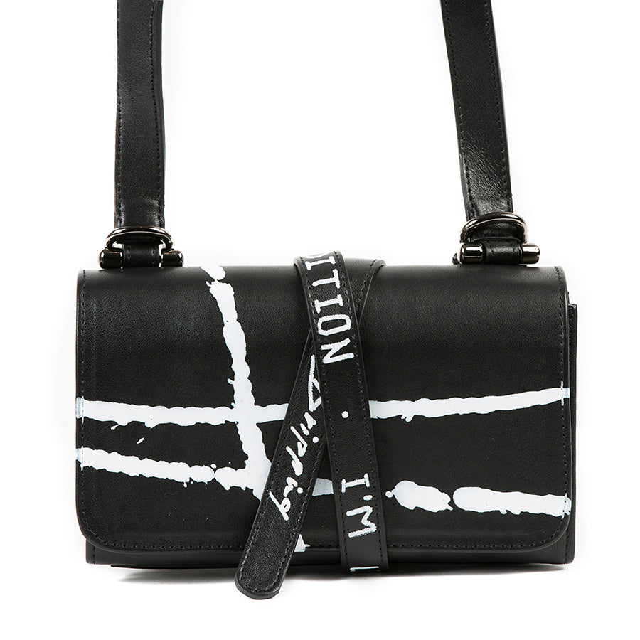 Survival Bag - I am Limited Edition Black - Anna Cortina #ArtMeetsFashion