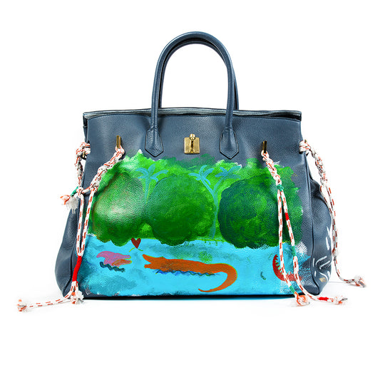 Camilo Weekend Bag - Maori - Anna Cortina #ArtMeetsFashion