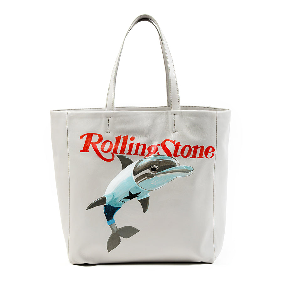 Tote Bag - Rolling Stone - Anna Cortina #ArtMeetsFashion