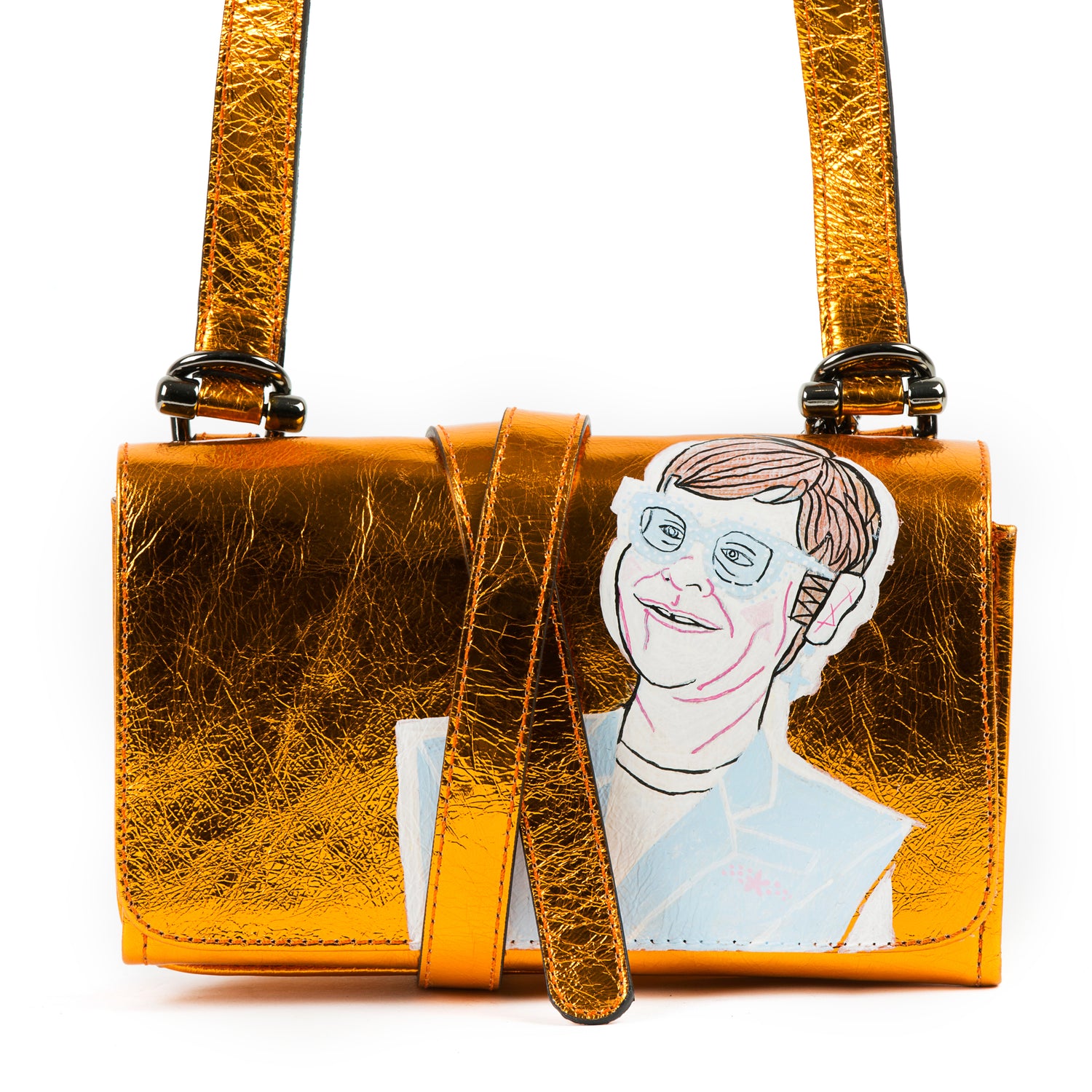 Survival Bag - Elton John - Anna Cortina #ArtMeetsFashion