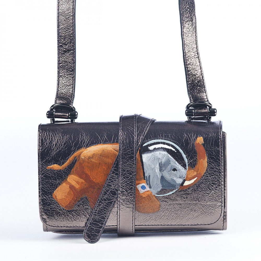 Survival Bag - Cosmic Elephant - Anna Cortina #ArtMeetsFashion